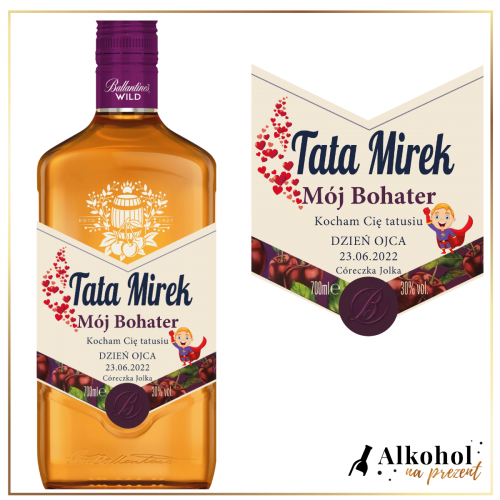 BOHATER BALLANTINE'S WILD - PREZENT DLA TATY