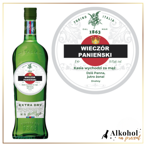 WIECZÓR PANIEŃSKI MARTINI EXTRA DRY