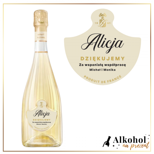 PODZIĘKOWANIA FREIXENET BRUT ROYAL - PREZENT NA PODZIĘKOWANIA