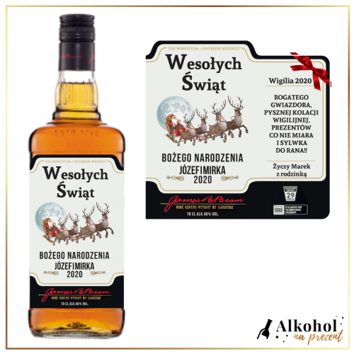 SANIE MIKOŁAJA JIM BEAM WHITE