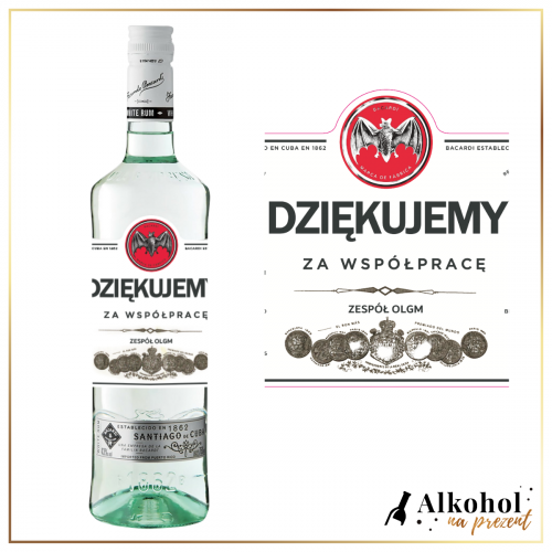 PODZIĘKOWANIA BACARDI CARTA BLANCA