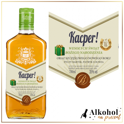 WESOŁYCH ŚWIĄT BALLANTINE'S BRASIL - PREZENT NA BOŻE NARODZENIE