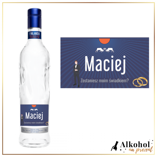 ZOSTANIESZ MOIM ŚWIADKIEM? FINLANDIA - PREZENT DLA ŚWIADKA