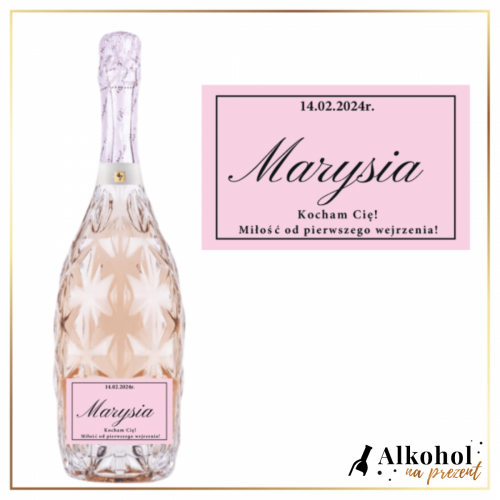 MIŁOSNE BAGLIETTI PROSECCO NO 6 - PREZENT NA WALENTYNKI