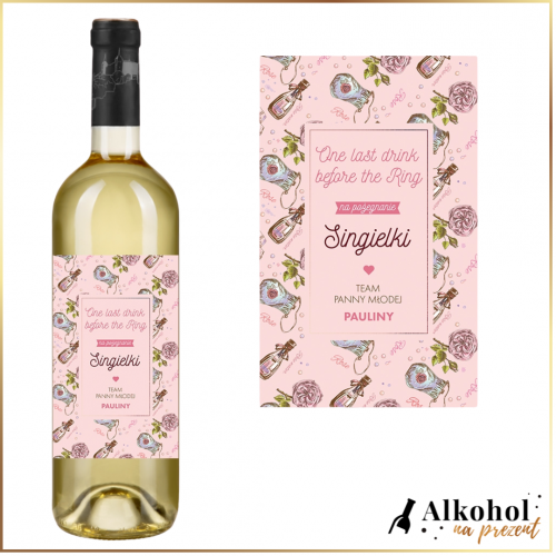 POŻEGNANIE SINGIELKI WINO BIAŁE