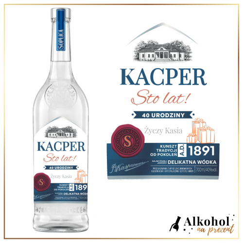 40 URODZINY SOPLICA SZLACHETNA - PREZENT NA 40 URODZINY DLA NIEGO