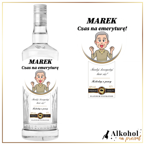 CZAS NA EMERYTURĘ ŻUBRÓWKA BIAŁA - PREZENT NA EMERYTURĘ