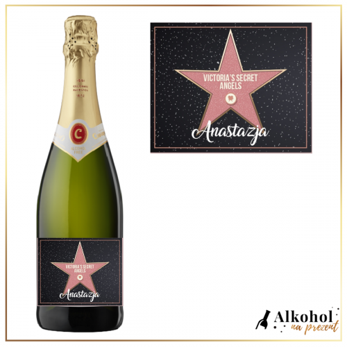 ALEJA GWIAZD HOLLYWOOD BEZALKOHOLOWE WINO MUSUJĄCE CODORNIU ZERO