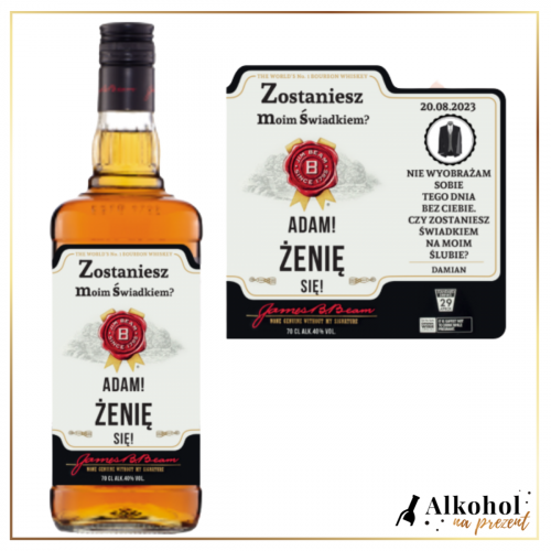 ZOSTANIESZ MOIM ŚWIADKIEM? JIM BEAM WHITE