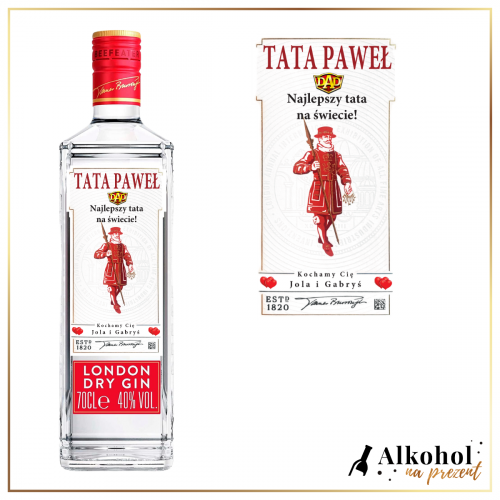 DZIEŃ TATY GIN BEEFEATER- GIN NA PREZENT
