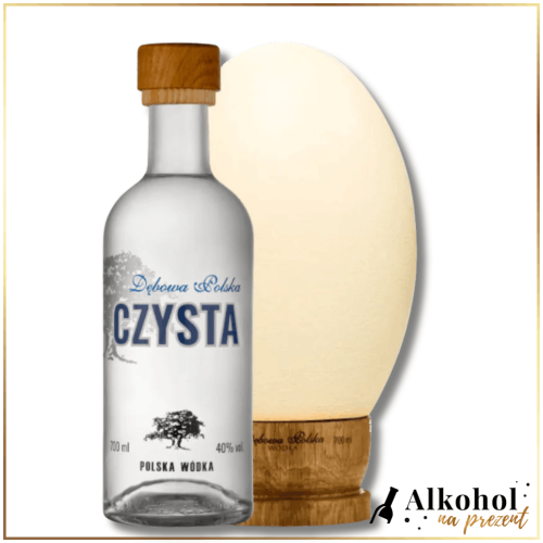 WÓDKA DĘBOWA CZYSTA JAJKO 0.7L