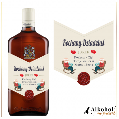 PREZENT NA DZIEŃ DZIADKA BALLANTINE'S