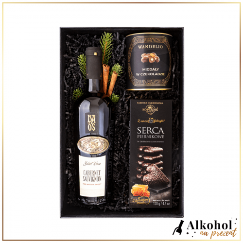ŚWIĄTECZNY ZESTAW DAOS SELECT CABERNET SAUVIGNON - ZESTAW PREZENTOWY NA ŚWIĘTA BOŻEGO NARODZENIA