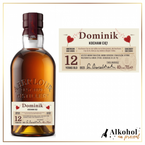 MIŁOSNE WHISKY ABERLOUR 12YO - PREZENT NA WALENTYNKI