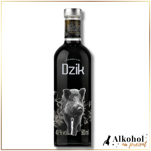 WÓDKA DĘBOWA BLACK DZIK