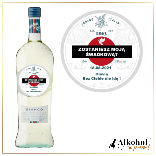 ZOSTANIESZ MOJĄ ŚWIADKOWĄ? MARTINI BIANCO
