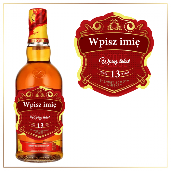 NA KAŻDĄ OKAZJĘ CHIVAS REGAL EXTRA 13YO SHERRY - PREZENT DLA KAŻDEGO