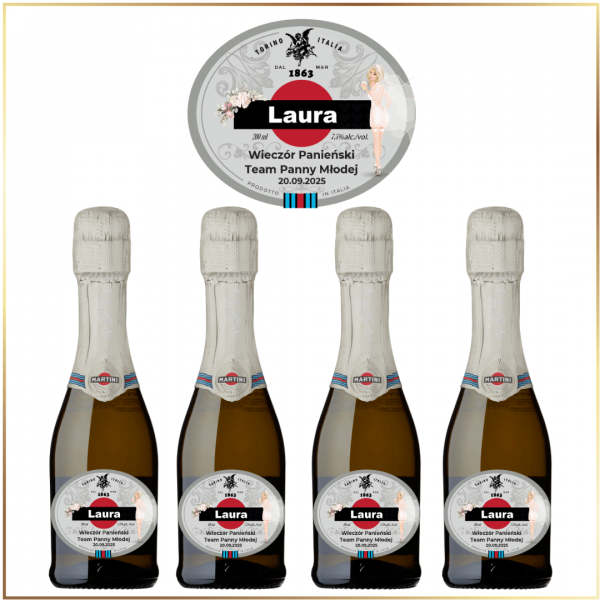 TEAM PANNY MŁODEJ MINI MARTINI ASTI - PREZENT NA WIECZÓR PANIEŃSKI