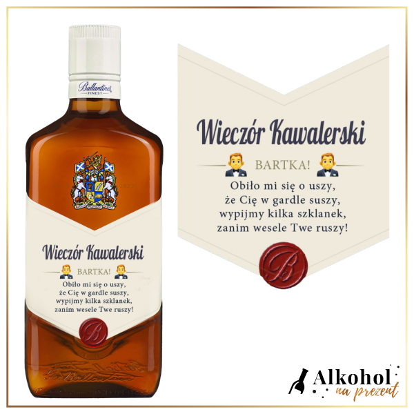 WIECZÓR KAWALERSKI BALLANTINE'S