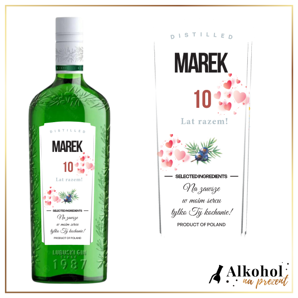MIŁOSNY GIN LUBUSKI - PREZENT MIŁOSNY