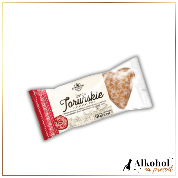SERCA TORUŃSKIE OBLANE LUKREM O SMAKU MARCEAPNOWYM 120G