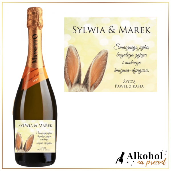 WIELKANOCNY ZAJĄC MIONETTO D.O.C. TREVISO - PREZENT NA WIELKANOC