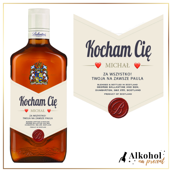 MIŁOSNY BALLANTINE'S - PREZENT DLA CHŁOPAKA