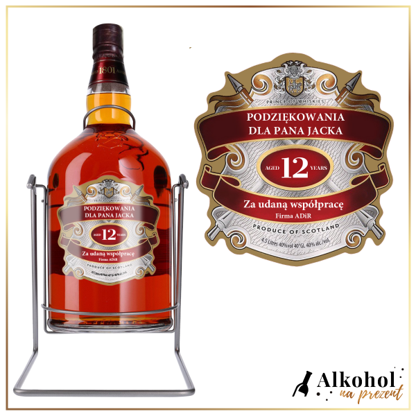 NA KAŻDĄ OKAZJĘ CHIVAS REGAL 4,5 L HUŚTAWKA