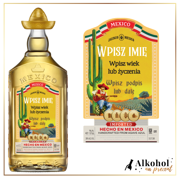 NA KAŻDĄ OKAZJĘ SIERRA REPOSADO GOLD - ORYGINALNY PREZENT