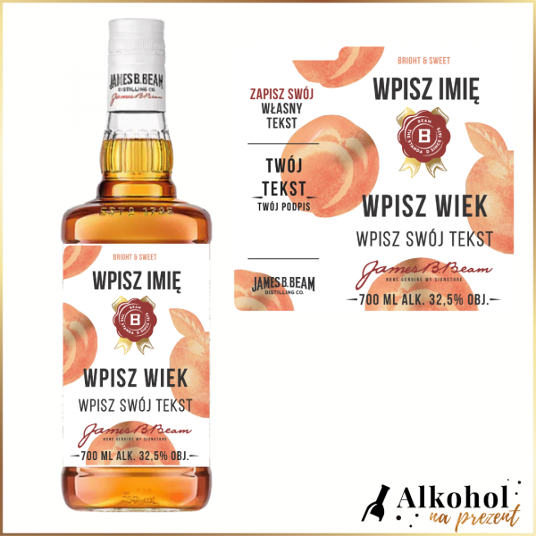 NA KAŻDĄ OKAZJĘ JIM BEAM PEACH - ORYGINALNY PREZENT