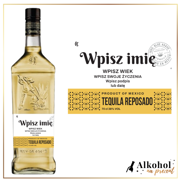 NA KAŻDĄ OKAZJĘ EL JIMADOR REPOSADO - ORYGINALNY UPOMINEK