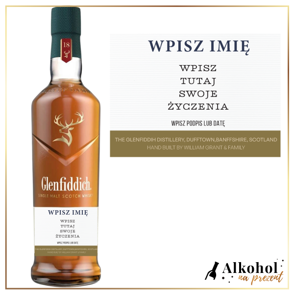 NA KAŻDĄ OKAZJĘ GLENFIDDICH 18YO - PREZENT ORYGINALNY