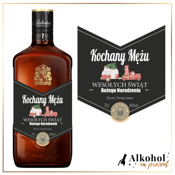 ŚWIĄTECZNY BALLANTINE'S 7-LETNI - PREZENTY NA BOŻE NARODZENIE