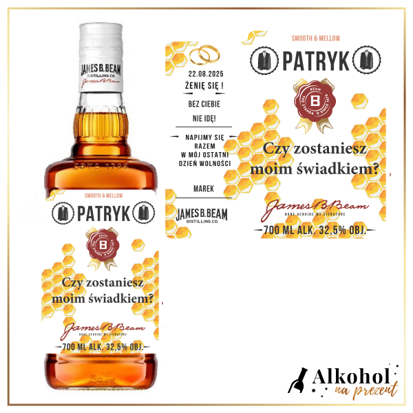 ZOSTANIESZ MOIM ŚWIADKIEM? JIM BEAM HONEY
