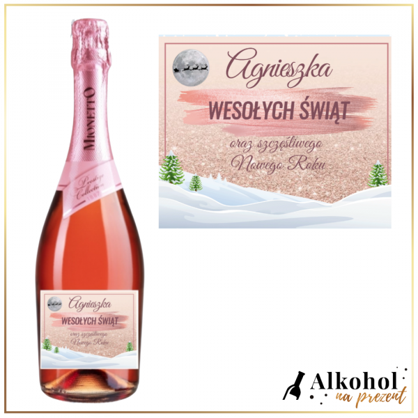 ŚNIEŻNE ŚWIĘTA MIONETTO ROSE - PREZENT POD CHOINKĘ