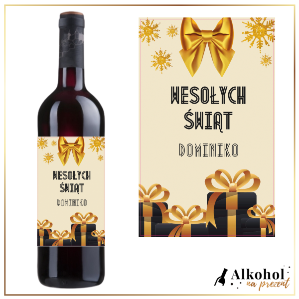 ZŁOTE PREZENTY WINO CZERWONE