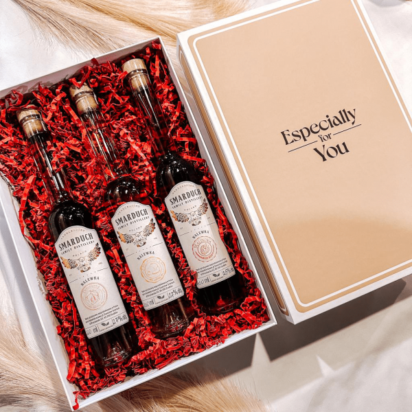 ZESTAW TRZECH NALEWEK KRESOWYCH - RÓŻNE SMAKI - ORYGINALNY PREZENT