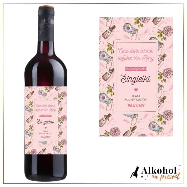 POŻEGNANIE SINGIELKI WINO CZERWONE