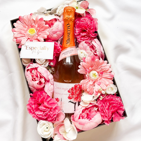 WYJDZIESZ ZA MNIE? MIONETTO ROSE FLOWER BOX