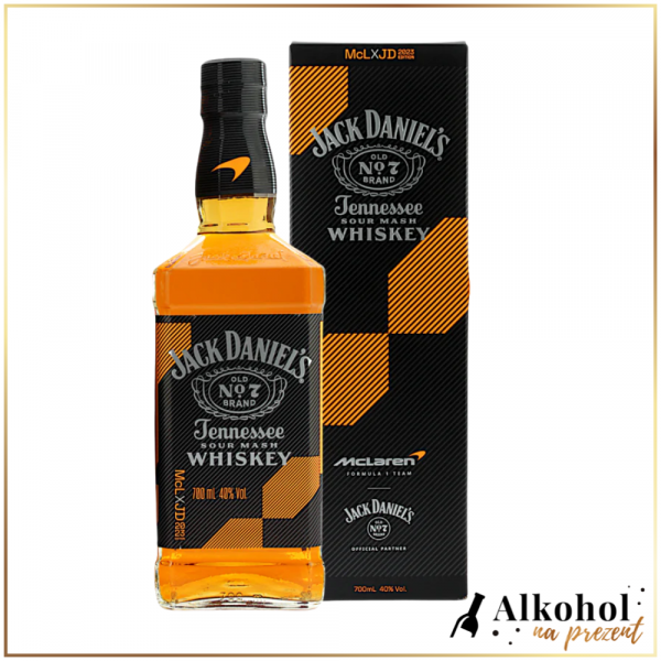 WHISKEY JACK DANIEL'S MCLAREN 0.7L + OPAKOWANIE
