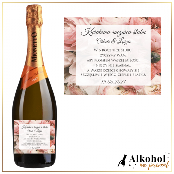 PIWONIE MIONETTO D.O.C. TREVISO - PREZENT NA ROCZNICĘ ŚLUBU DLA RODZICÓW