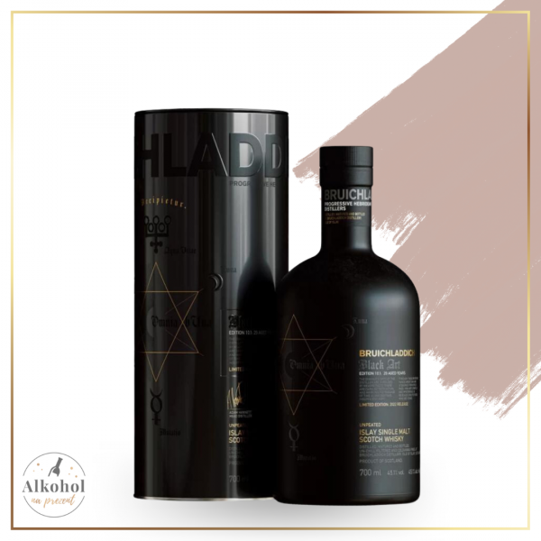 WHISKY BRUICHLADDICH BLACK ART 0.7L + OPAKOWANIE