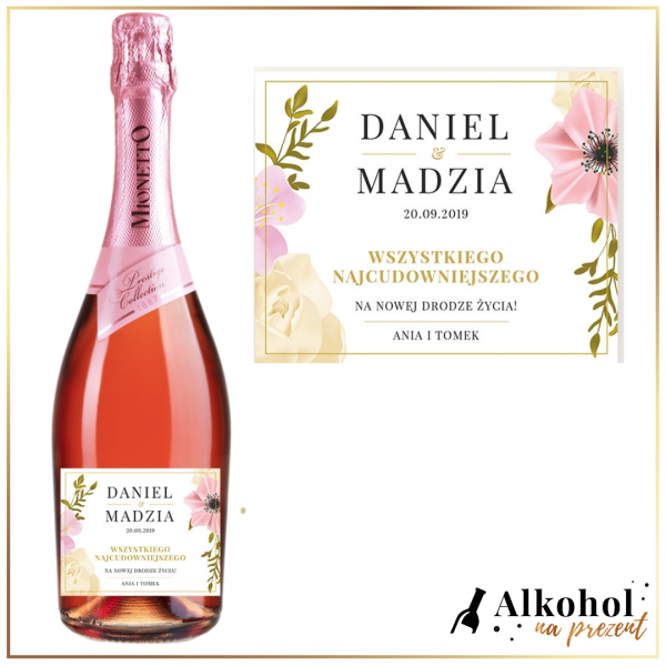 NA NOWĄ DROGĘ ŻYCIA PROSECCO MIONETTO ROSÉ