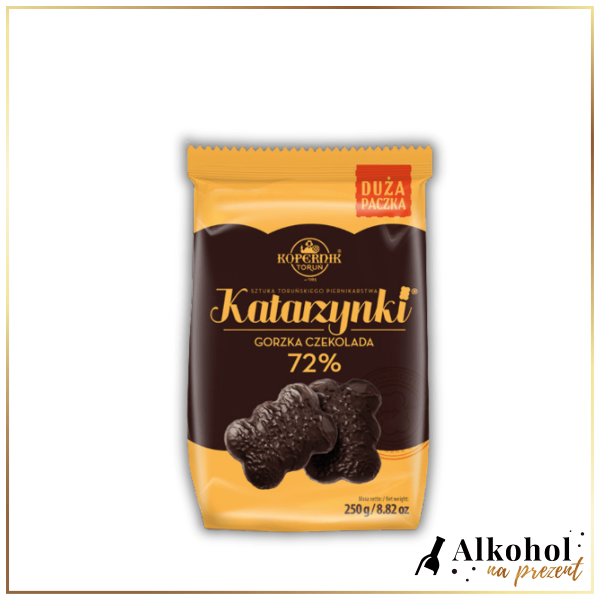 KATARZYNKI W CZEKOLADZIE GORZKIEJ 250G