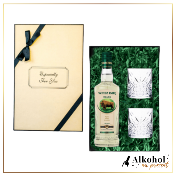 NA KAŻDĄ OKAZJĘ ŻUBRÓWKA BISON GRASS + SZKLANKI DRINKÓWKI