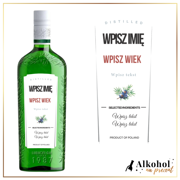 NA KAŻDĄ OKAZJĘ GIN LUBUSKI - PREZENT NA KAŻDĄ OKAZJĘ