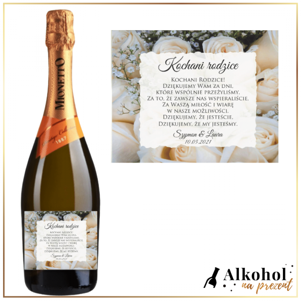 PODZIĘKOWANIA BIAŁE RÓŻE MIONETTO D.O.C. TREVISO