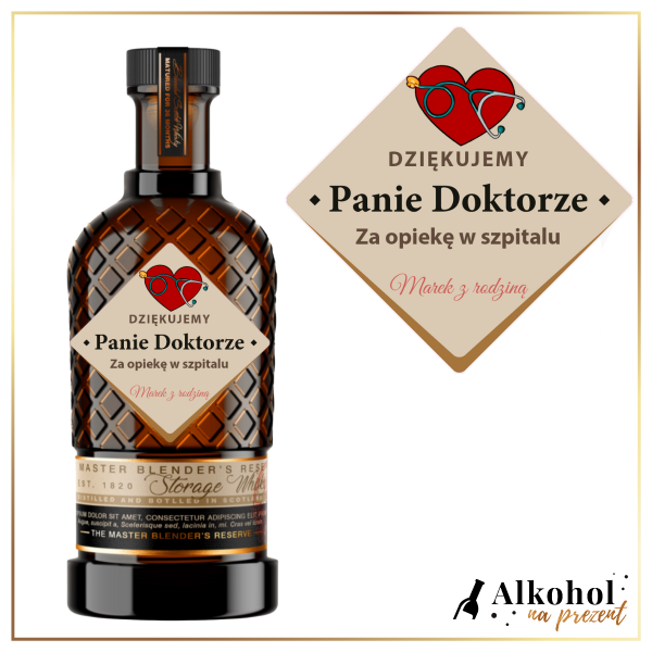 DLA LEKARZA STORAGE WHISKY - PREZENT DLA LEKARZA
