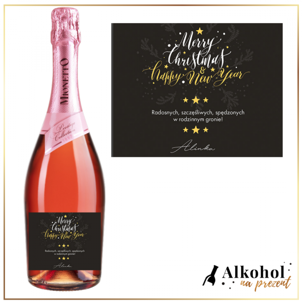 MERRY CHRISTMAS & HAPPY NEW YEAR MIONETTO ROSE