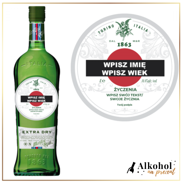 NA KAŻDĄ OKAZJĘ MARTINI EXTRA DRY - EKSKLUZYWNY PREZENT